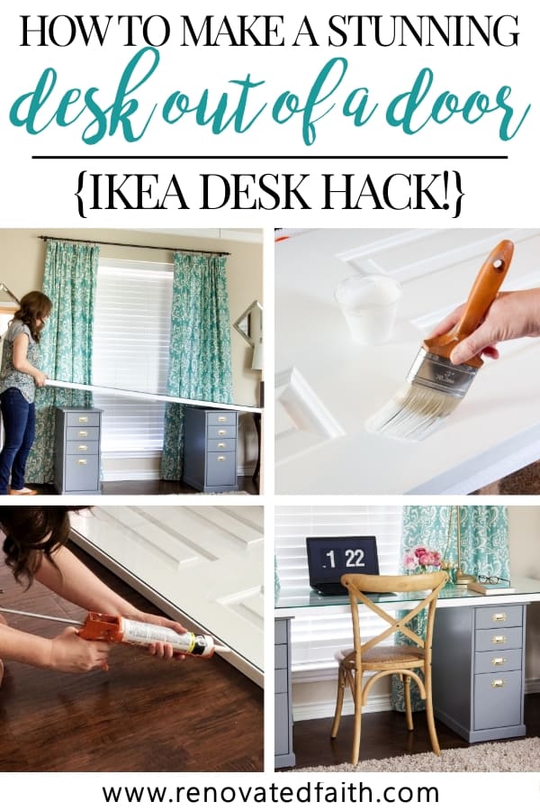 DIY Craft Table with Storage - My IKEA Hack! - Jennifer Maker