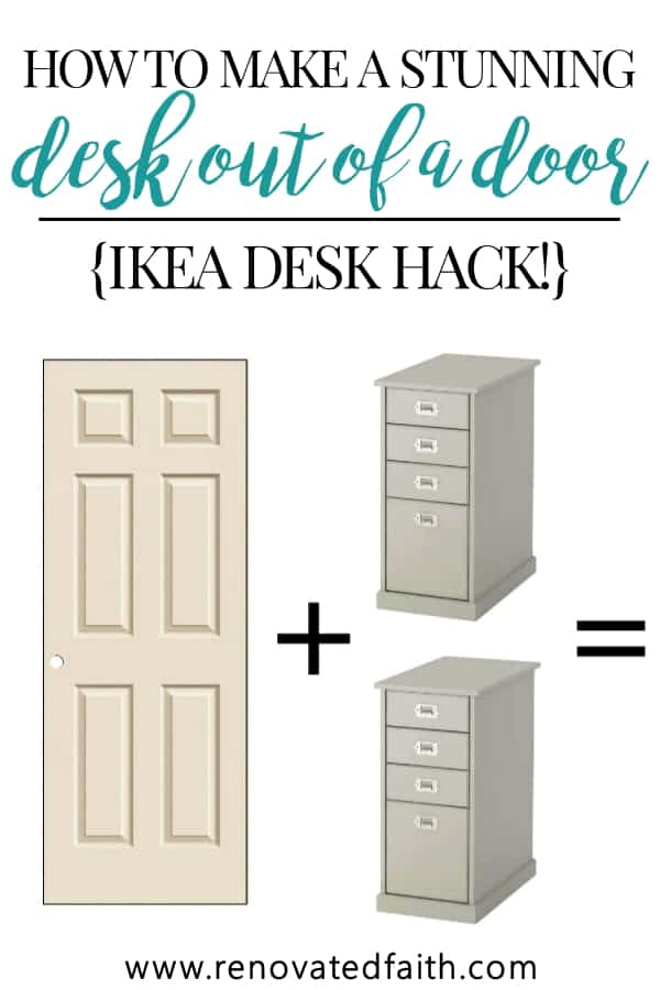 DIY Craft Table with Storage - My IKEA Hack! - Jennifer Maker