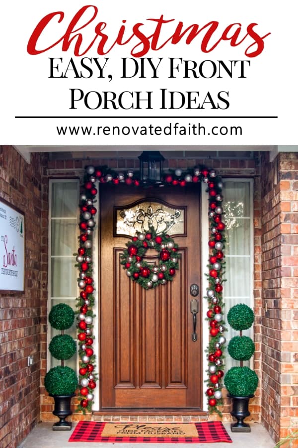 christmas front porch ideas