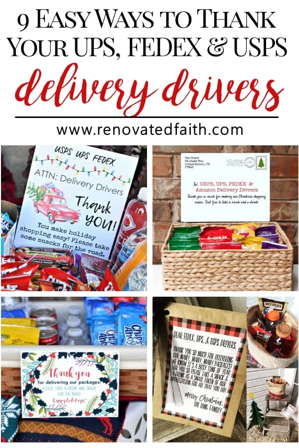 Delivery Driver Snack Printable Web Instant Download Of A Printable