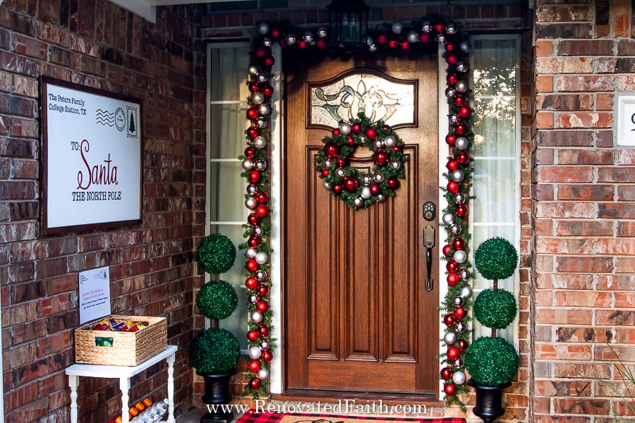 christmas front porch ideas