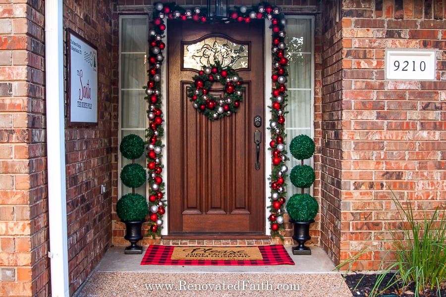 christmas front porch ideas