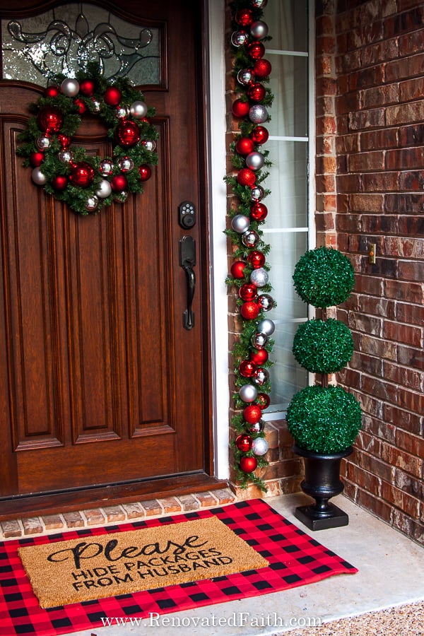 christmas front porch ideas