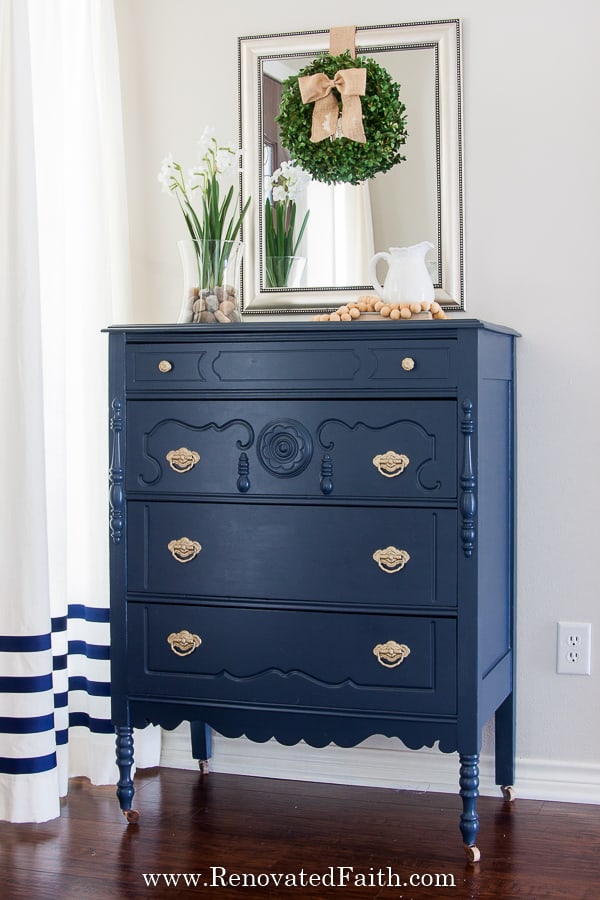 benjamin moore hale navy dresser