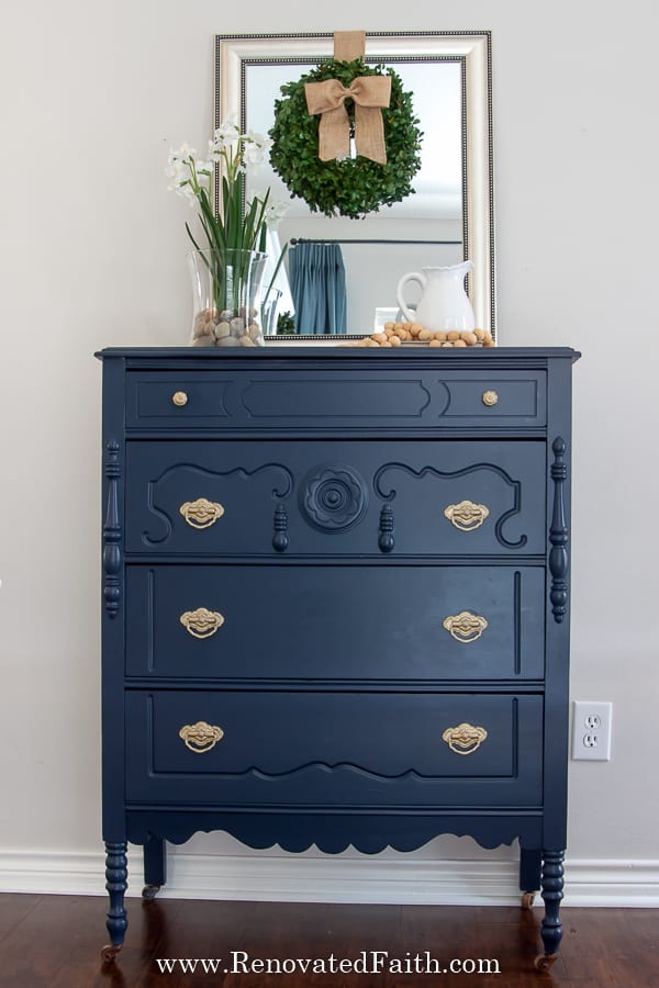 painted furniture before and after reveals