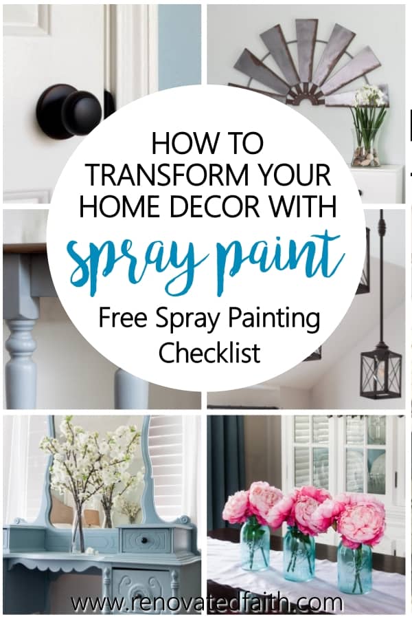 how to spray paint