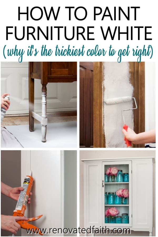 painting furniture white