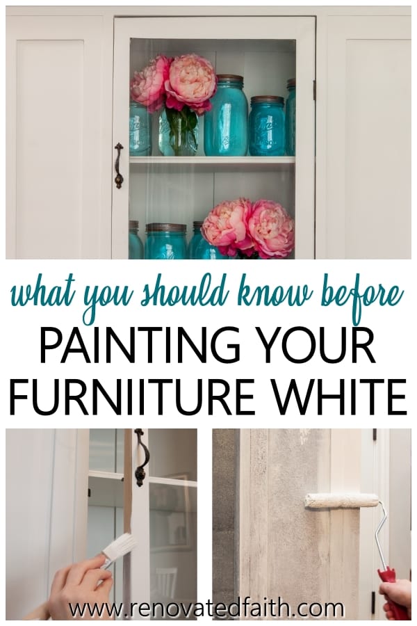 5 Things You Need to Do When Painting Furniture White