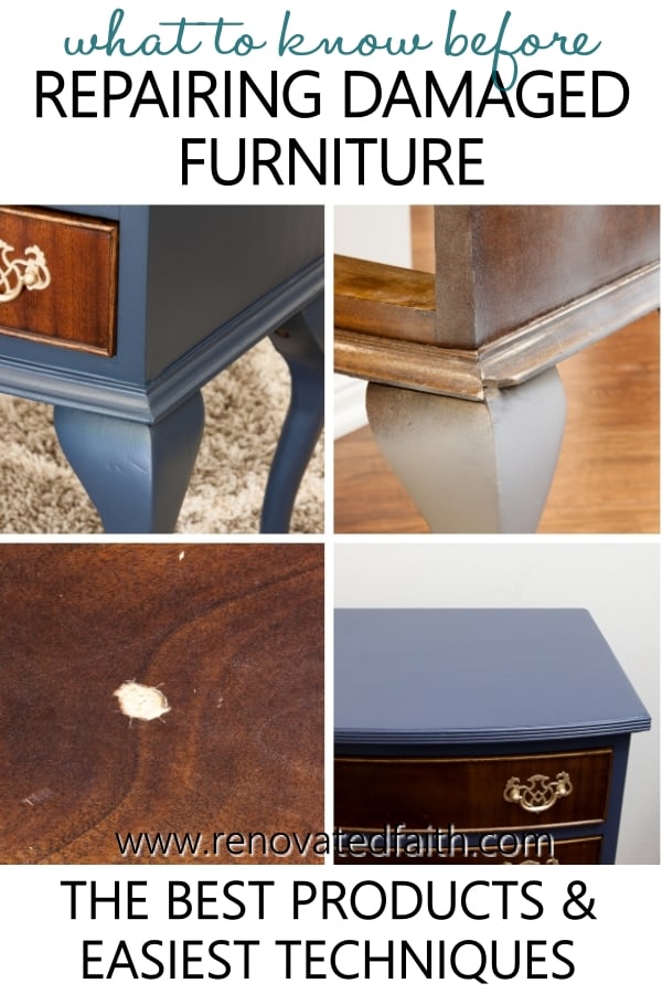 Furniture repair examples 