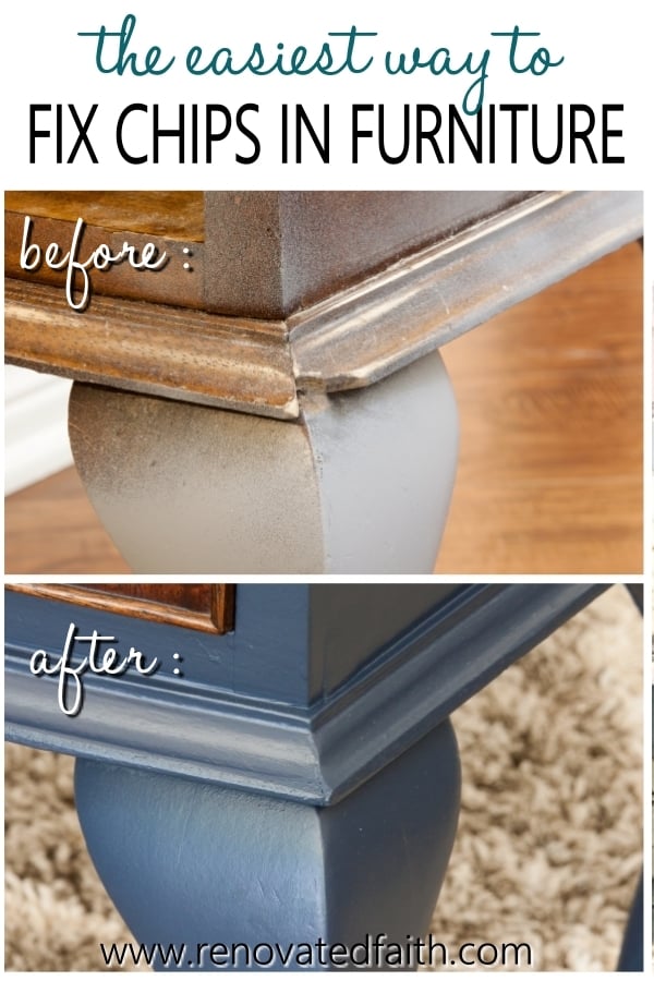 how to fix damaged wood furniture