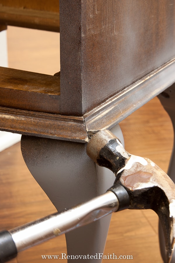 how to fix damaged furniture