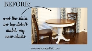 painted furniture before and after