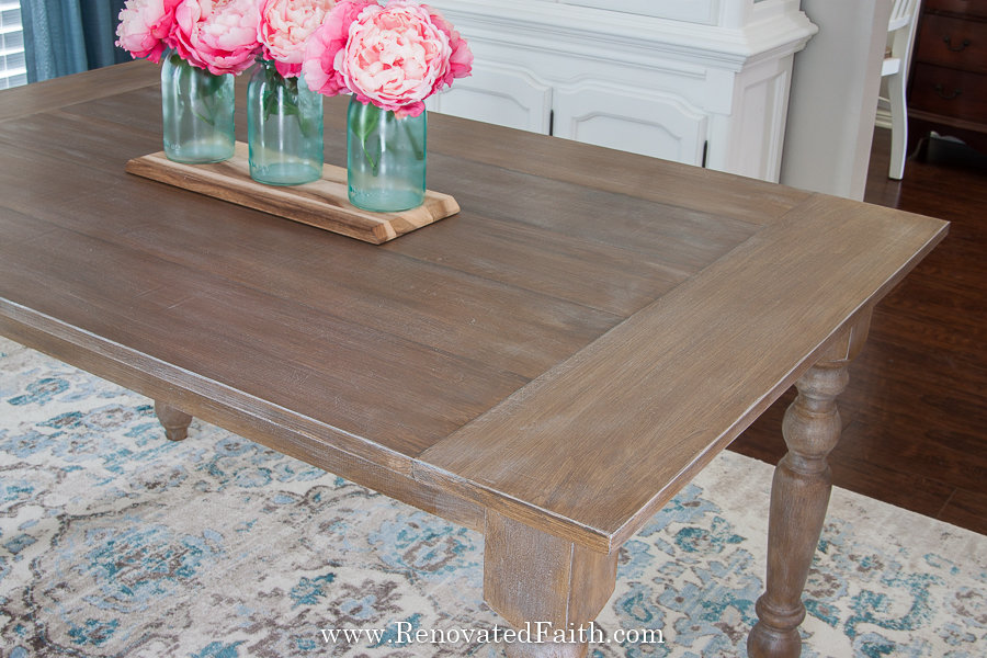 how to build a farmhouse table with pocket holes