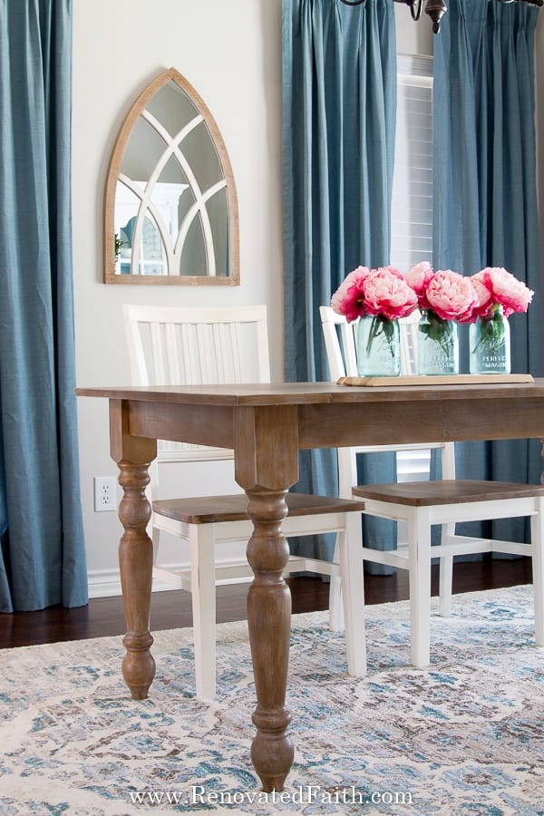 how to build a farmhouse dining table