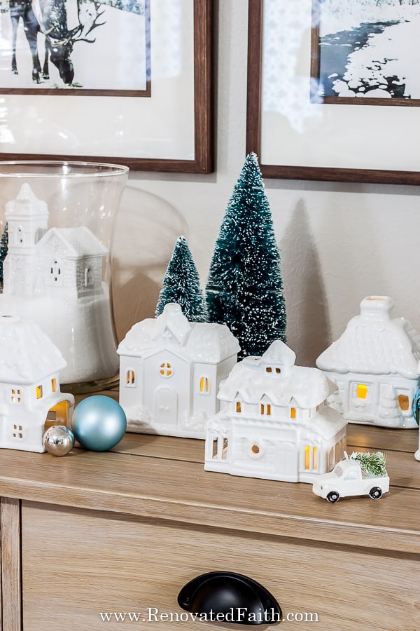 EASY Vintage Nativity Scene Makeover (for Christmas Villages, too!)