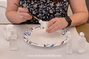 Vintage Nativity Scene Makeover