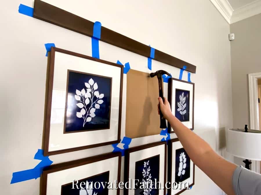 Different ways deals to hang pictures