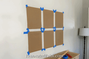 How To Hang Multiple Pictures On A Wall Evenly (Easy Hack!)