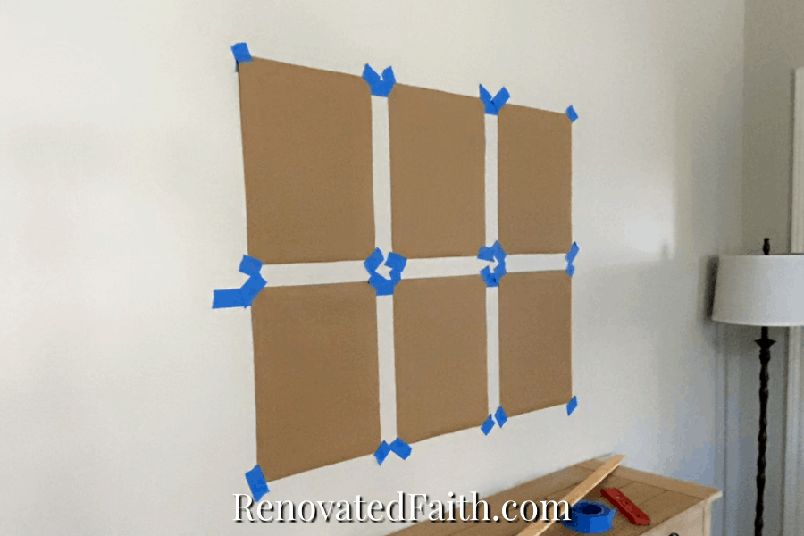 how to hang pictures evenly