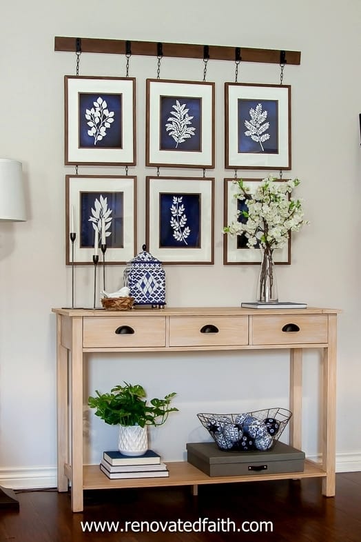 EASY Framed Art Rail Hack (The Hassle-Free Method)