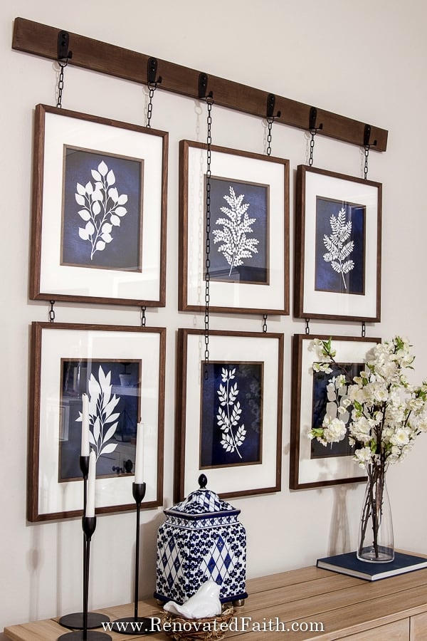 Bend Me, Shape Me: 5 Unique Ways to Hang Artwork  Hanging pictures on the  wall, Picture rail, Hanging wall art