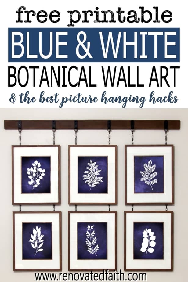 12 Free Blue Botanical Prints (FREE PRINTABLES)