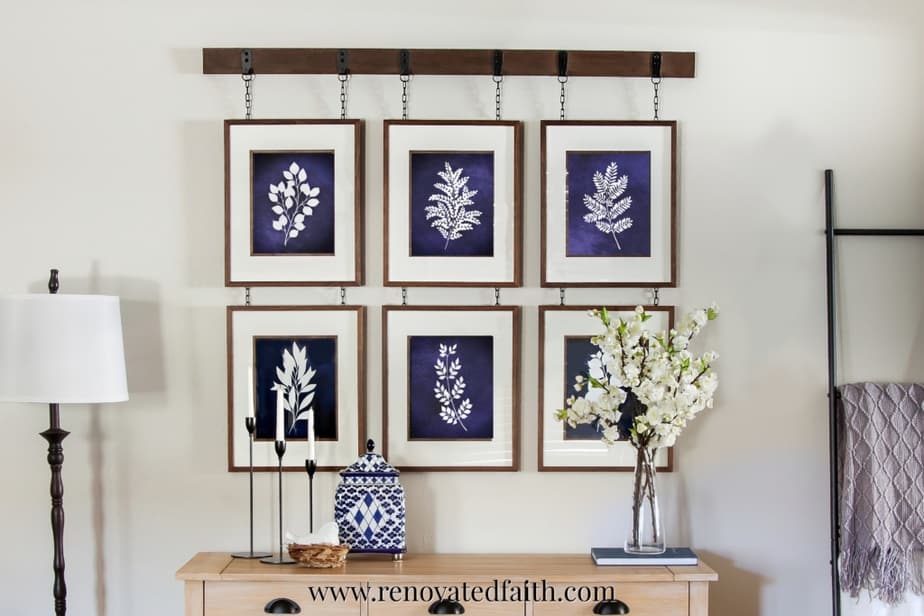 How to Hang a Gallery Photo Wall Display Like an Expert - A Step