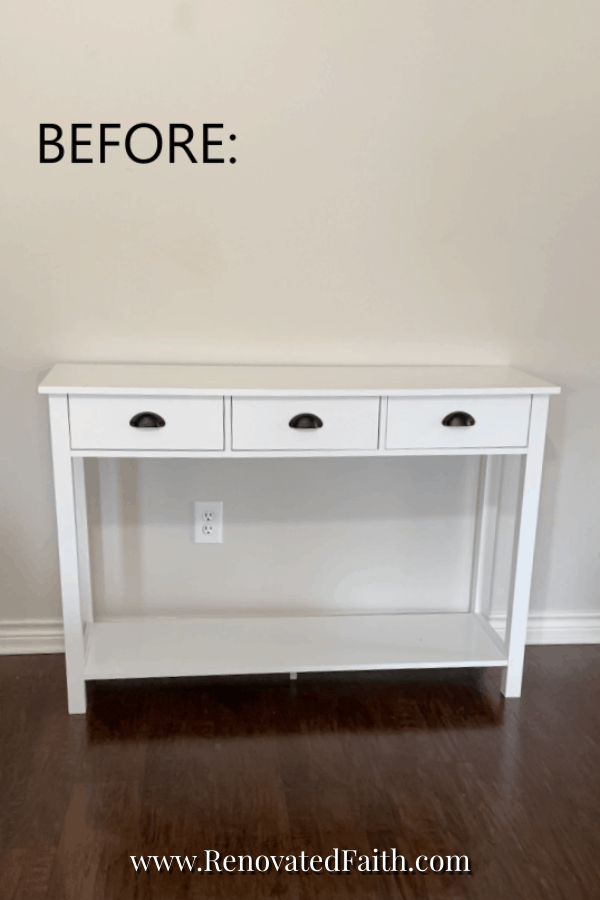 painted furniture before and after