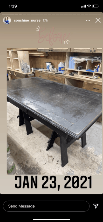 diy restoration hardware finish on furniture