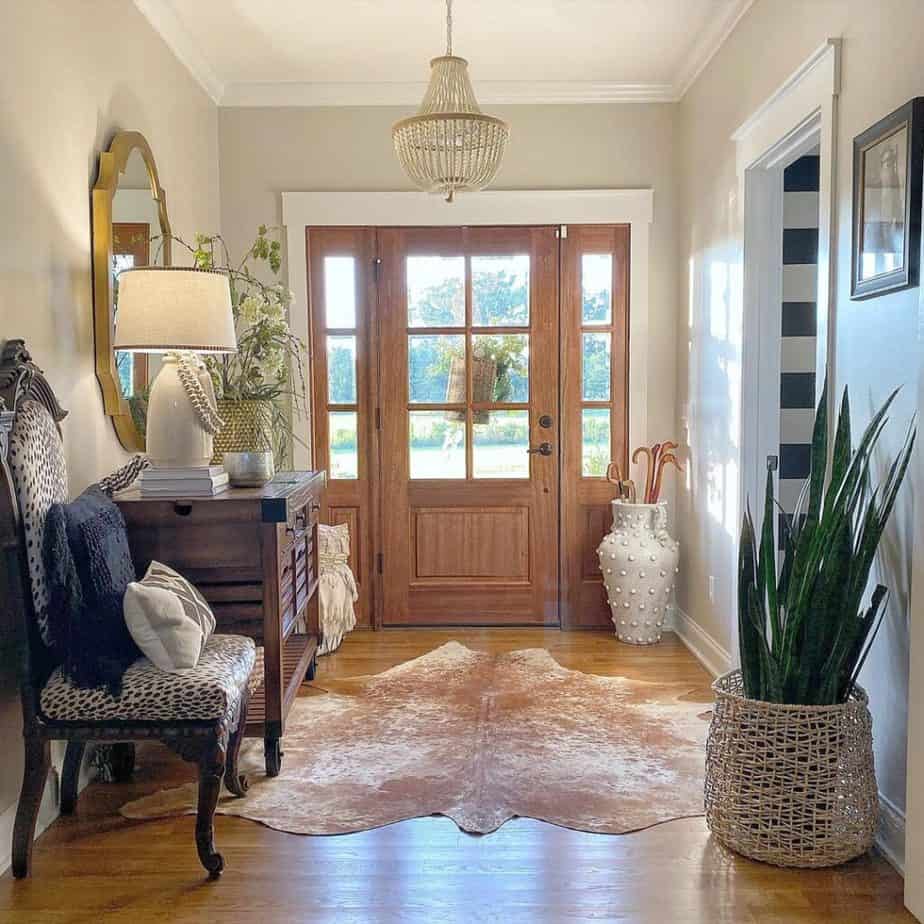 Sherwin Williams Agreeable Gray Entry Way