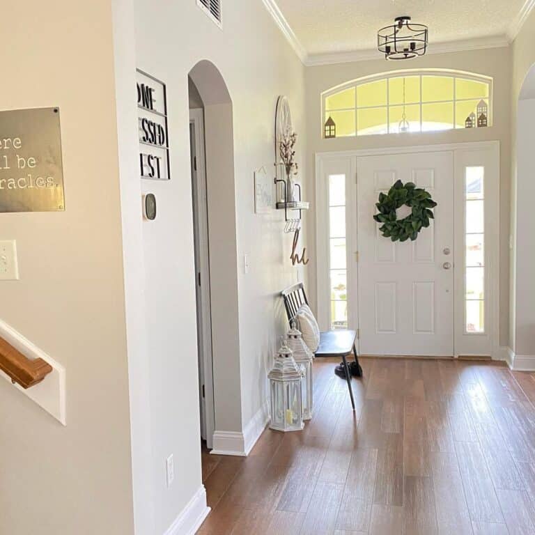 Sherwin Williams Agreeable Gray (in 41 Living Rooms & Kitchens)