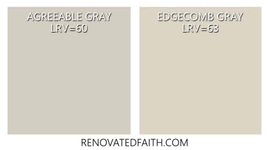 agreeable gray vs edgecomb gray