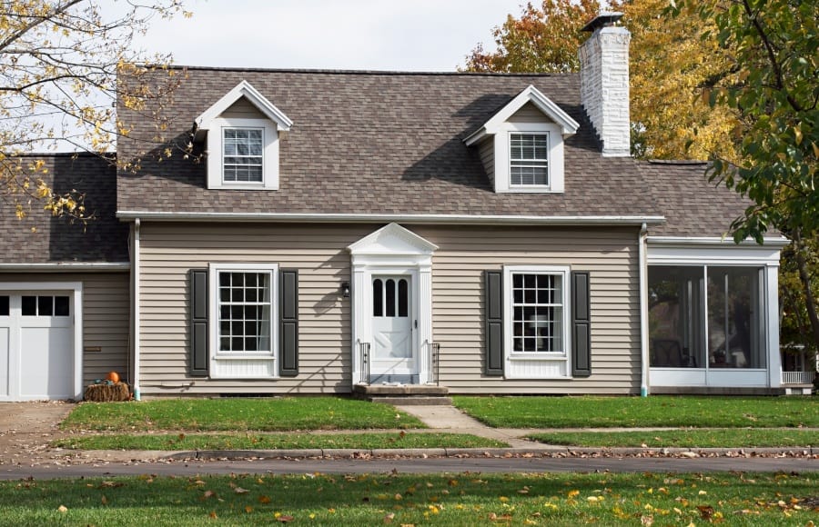 painting exterior trim, soffits and fascias