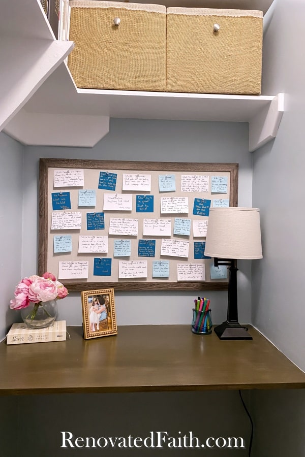 diy closet desk