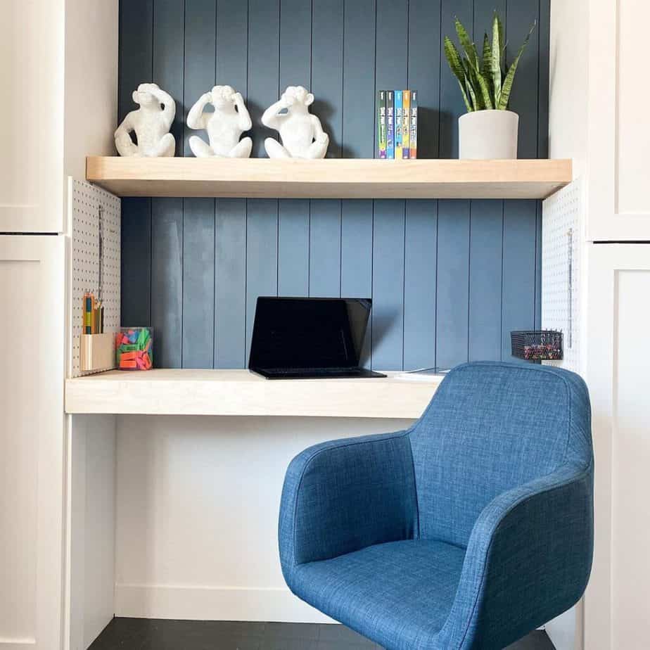 diy closet desk for homework