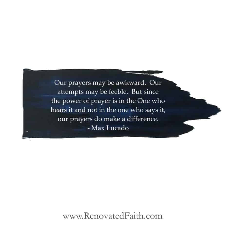 prayer quote by max lucado