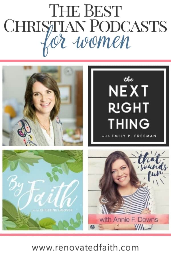 best christian podcasts for women
