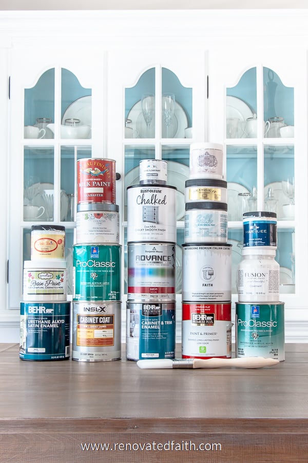 the top paint brands for furniture stacked