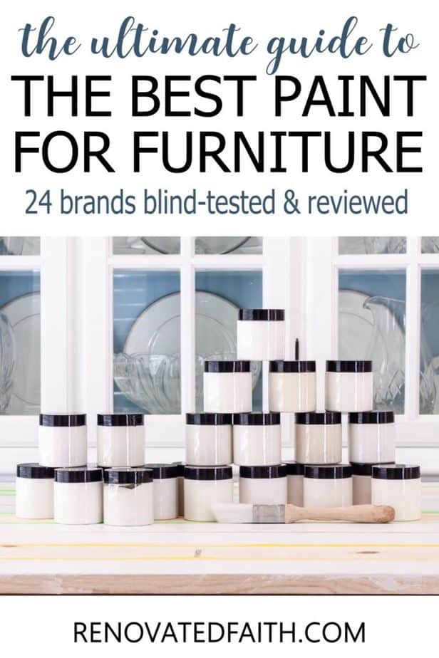 blind test of the best paints for furniture