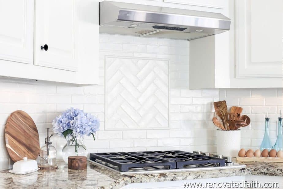 Best Faux Brick Backsplash Easy Low Cost Durable