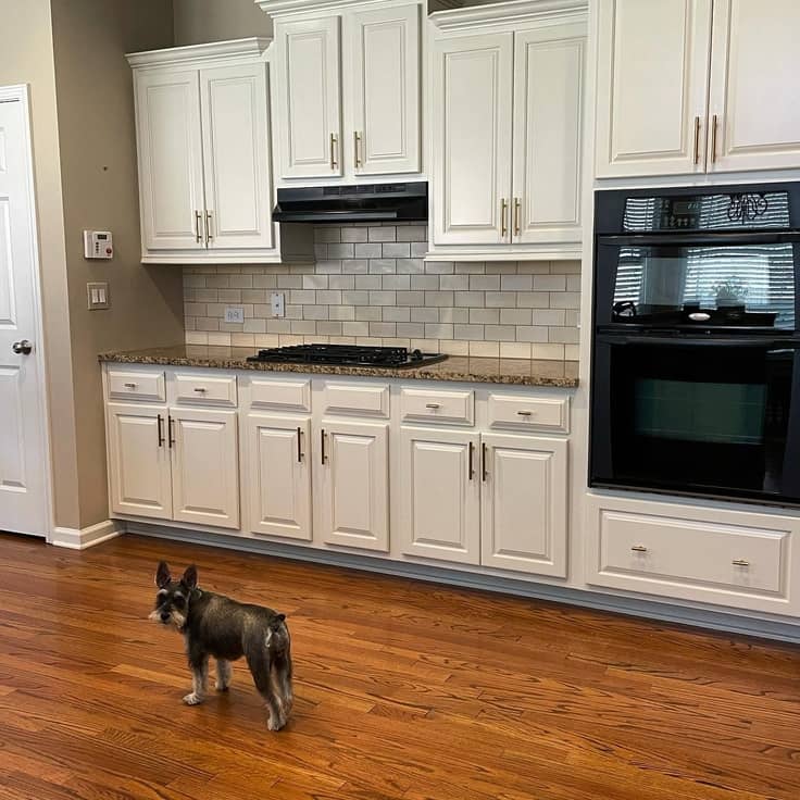 White Paint For Kitchen Cabinets