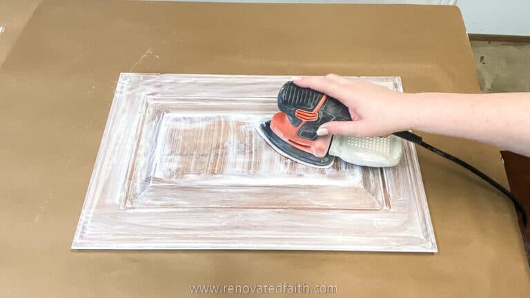 How to Sand Furniture Before Painting (In 5 Minutes!)