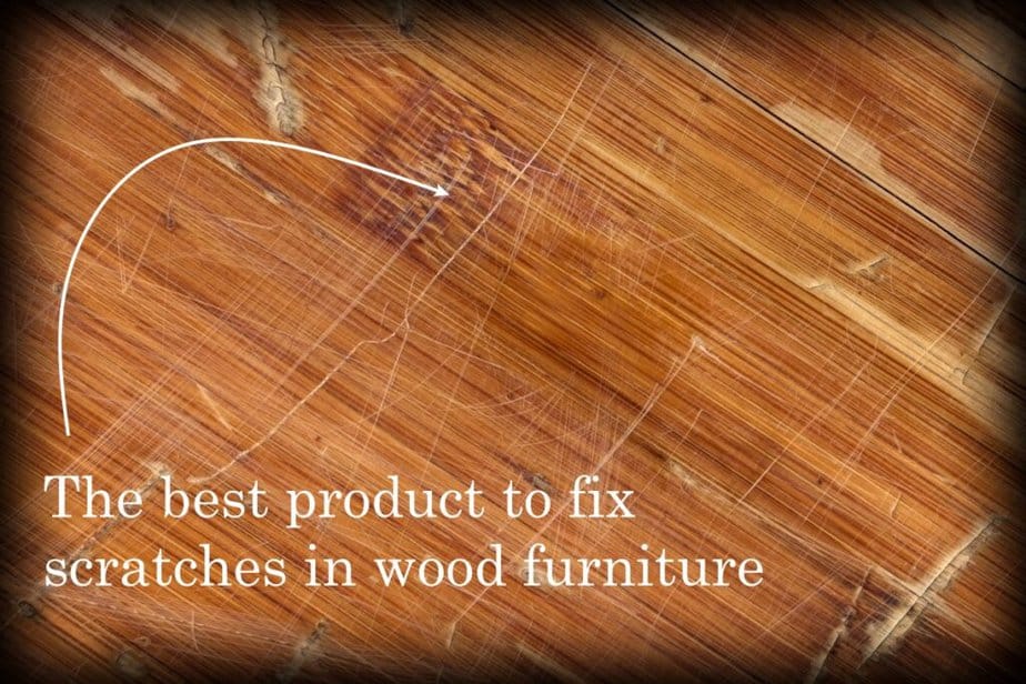 repairing scratches in wood furniture