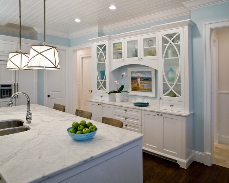 Popular Kitchen Paint Colors with White Cabinets