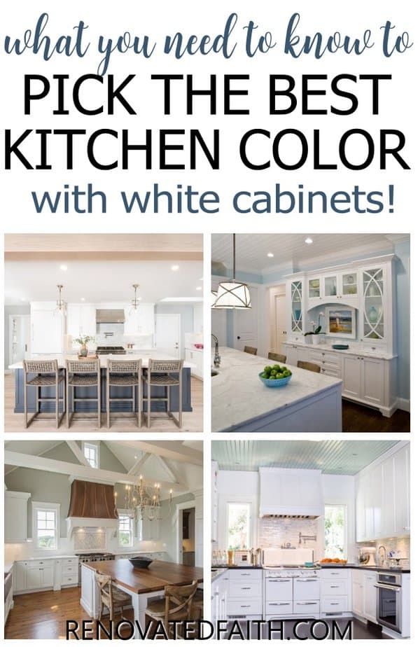 Popular Kitchen Paint Colors with White Cabinets