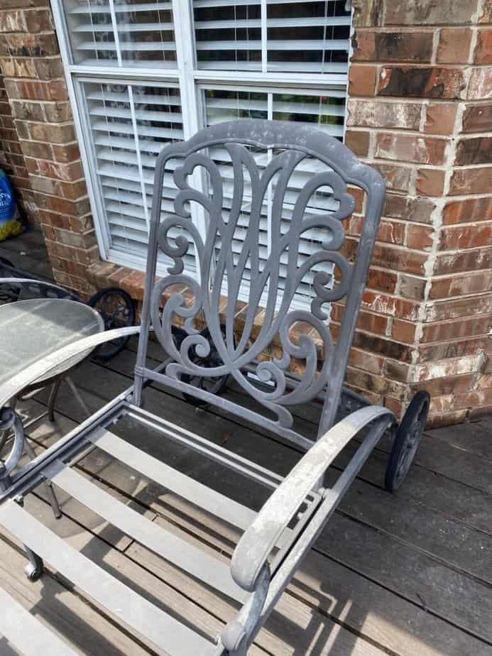 How To Paint Metal Patio Furniture