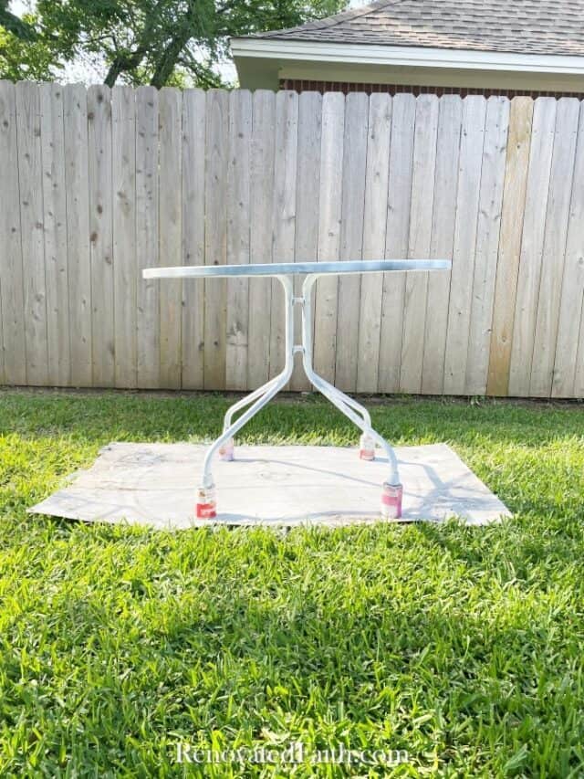 How To Spray Paint Patio Furniture (Ultimate 2024 Guide & Video)