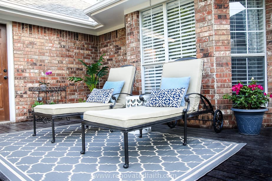 How to Paint Metal Patio Furniture So It Looks Like a Million Bucks