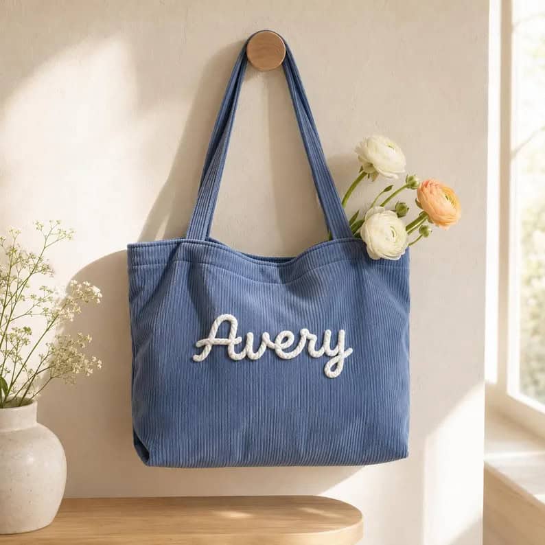 personalized tote bag