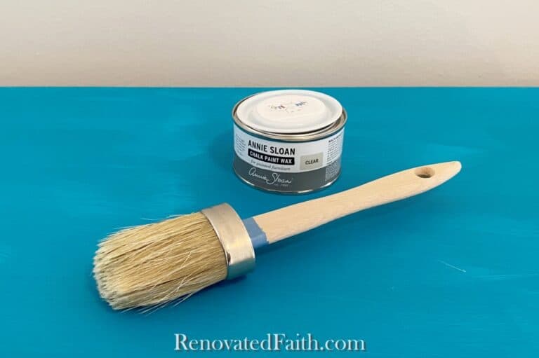 How To Paint Over Chalk Painted Furniture That Has Been Waxed